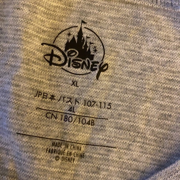Gray Cropped Mickey Mouse Tee - Picture 4 of 4